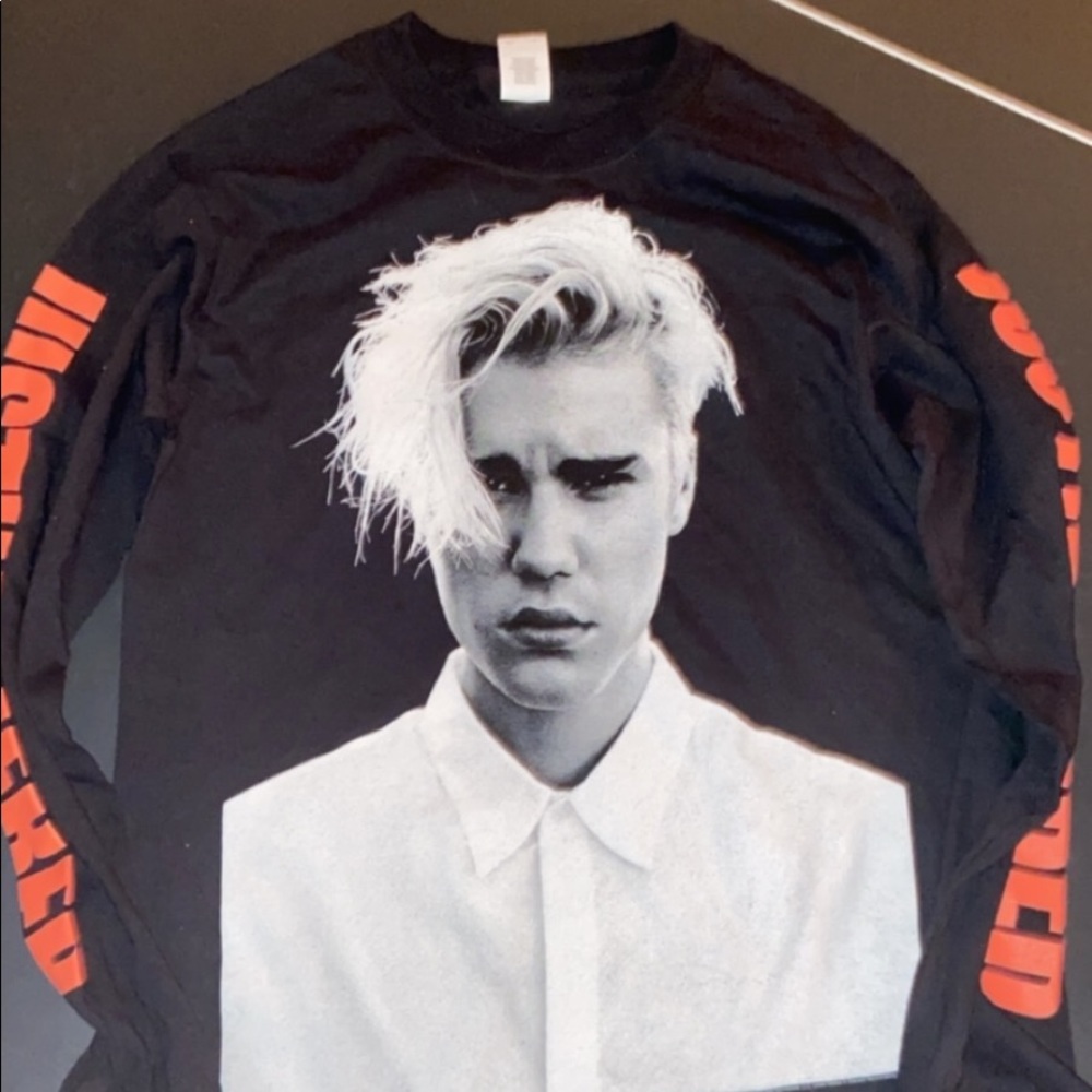 Justin Bieber purpose tour merch long sleeve
